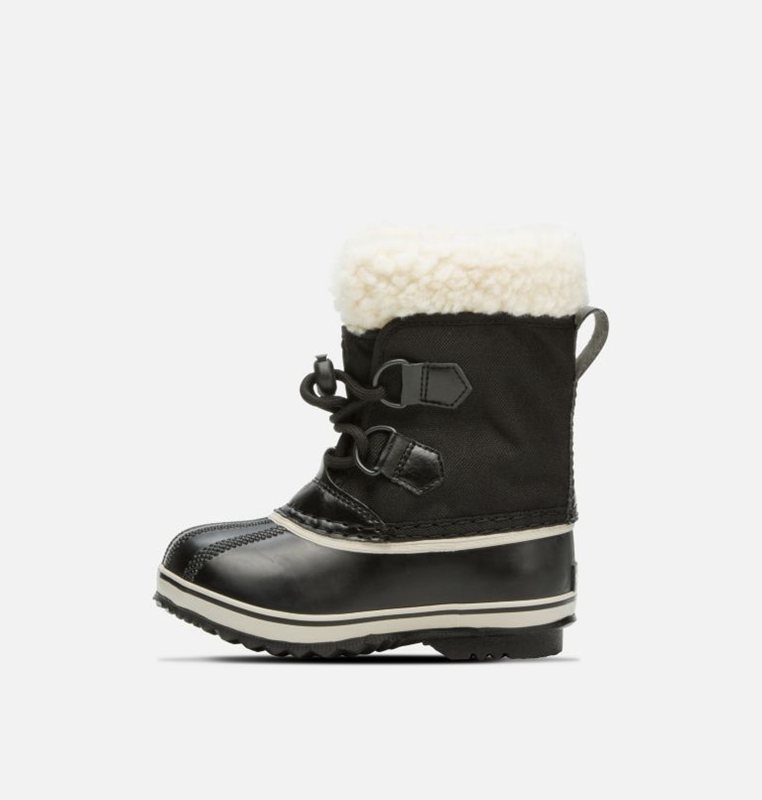 Kids Snow Boots Black - Sorel Childrens Yoot Pac™ Nylon - 495-SUBFZM